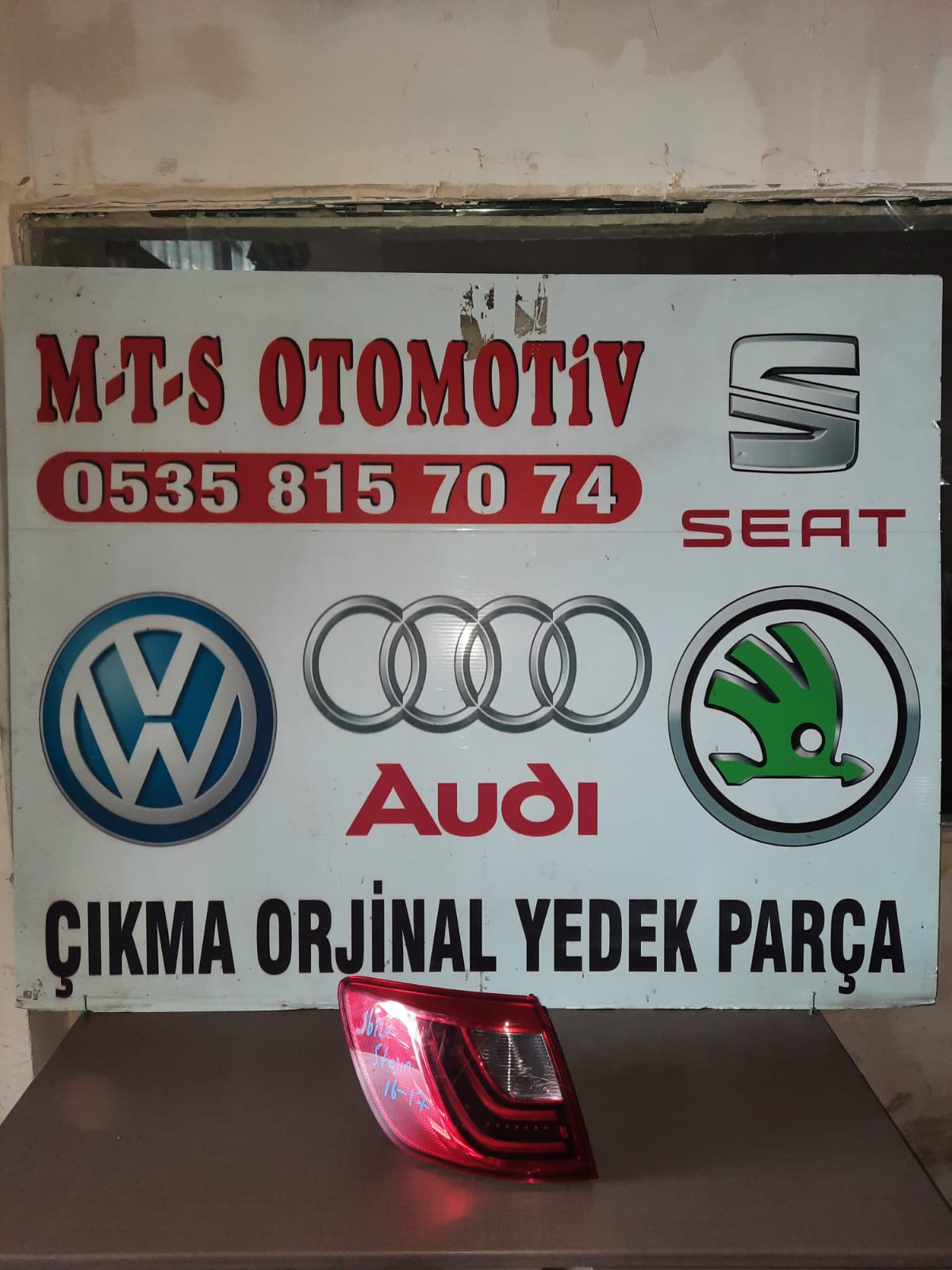 Seat ıbiza stajın sol arka stop